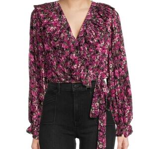 ENDLESS ROSE RUFFLE CROP TOP